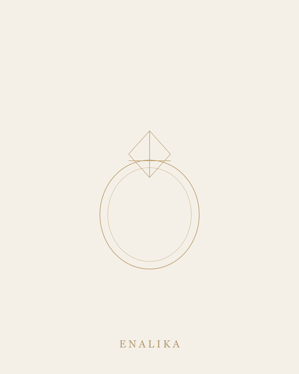 Four Prong Solitaire Ring